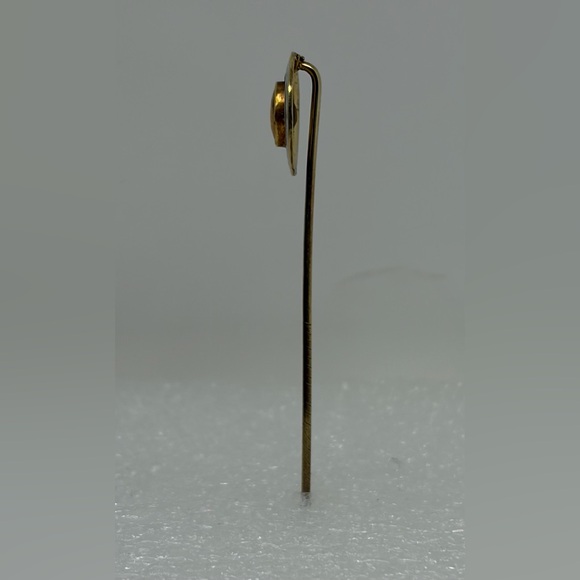 Antique Edwardian Solid 14K Gold Stick Pin / Tie Pin